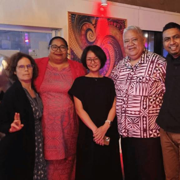 Tonga, incontro con il Ministro e il CEO del Ministero degli Affari Interni