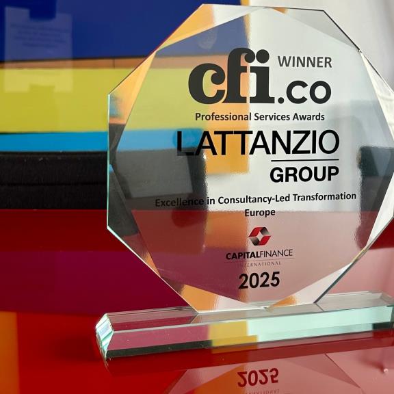 An international award for our consulting approach